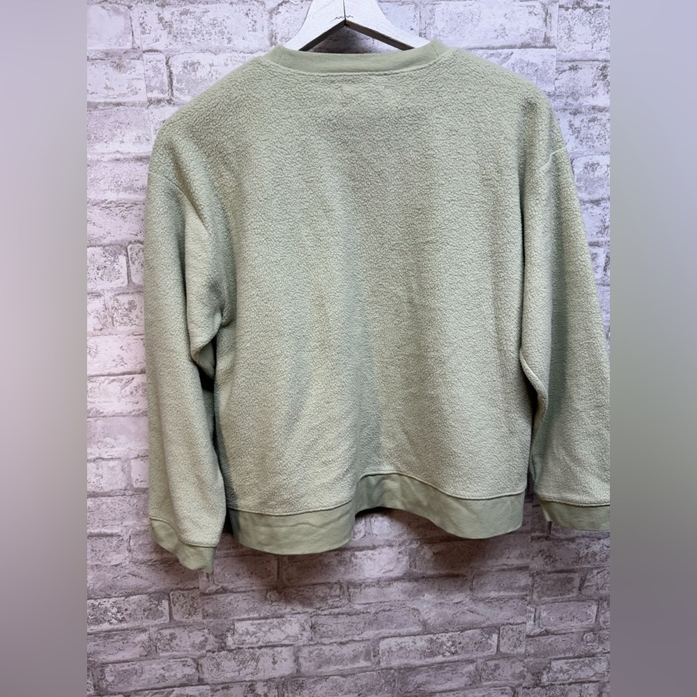 Resourced Brushed Side Button Relaxed Sweatshirt … - image 4